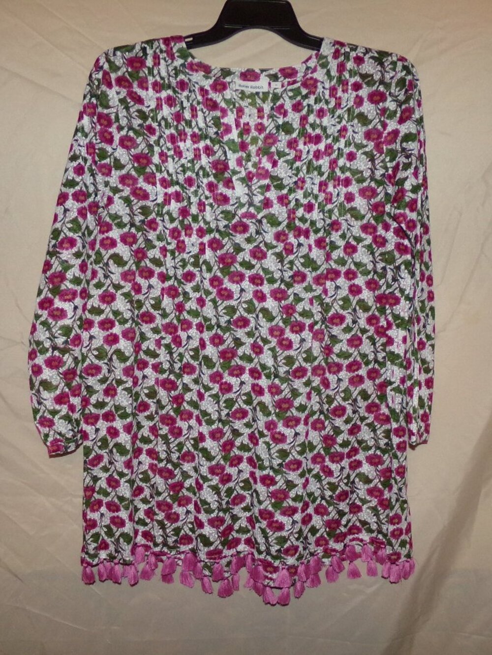 ROLLER RABBIT SWIM BEACH COVER DRESS SZ M